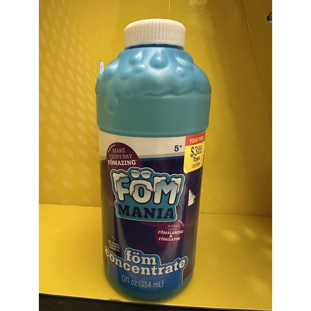 FOM Mania 12oz Bottle Fom Concentrate  For Fomalanche & Fomilator Machine
